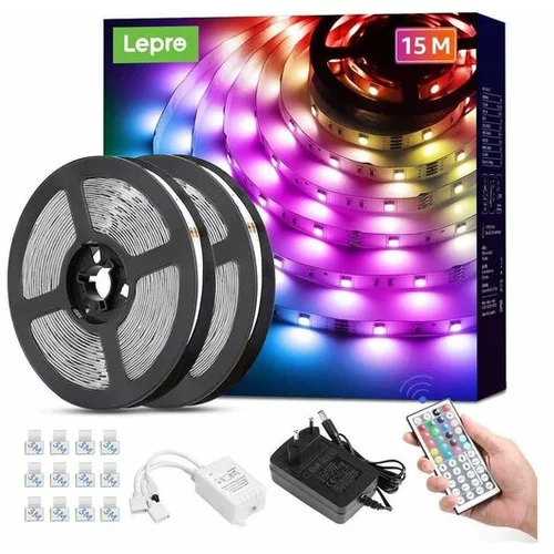 Lepro 15m Set LED trak RGB IP20 -2x7,5m PR410105-RGB-EU