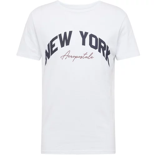 AÉROPOSTALE Majica 'NEW YORK' smeđa / crna / bijela