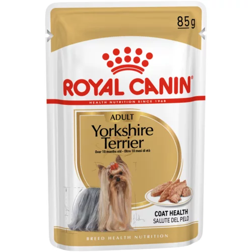 Royal Canin Yorkshire Terrier Adult - Kot dopolnilo: 24 x 85 g Breed Yorkshire Terrier mokra hrana