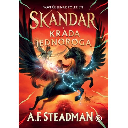 Mozaik knjiga Skandar I Krađa Jednoroga, A.F. Steadman Cene