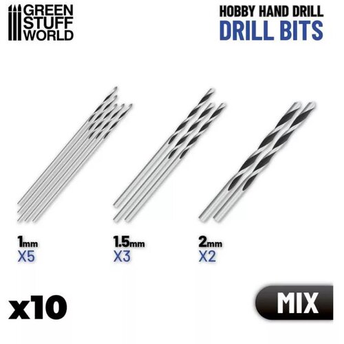 Green Stuff World drill bits mix x10 Slike