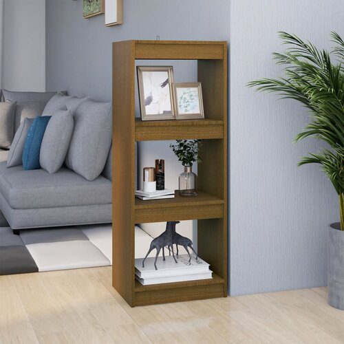 The Living Store Knjižna omara za razdelitev prostora medeno rjava 40x30x103,5cm - Knjižna Omara, (21437264) Cene