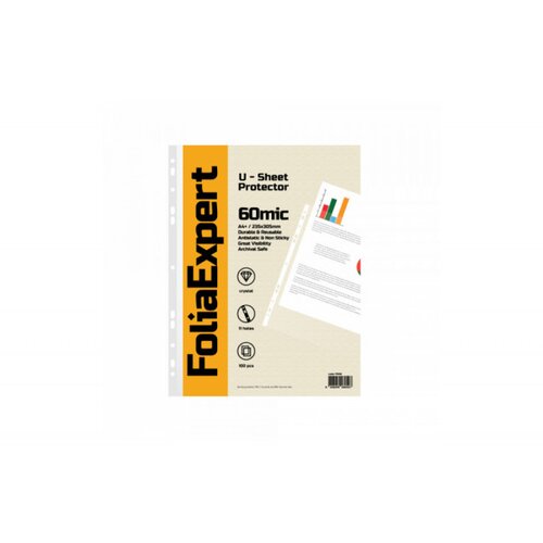 Expert U folija 60 mic 1/100 FOLIAA4+ kristal 235x305mm Cene