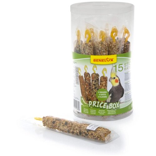 Benelux box 15 štapića za nimfe mix ukusa 860g Cene