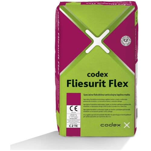 UZIN Specialna lepilna malta Codex Fliesurit Flex (27.5 kg) Slike