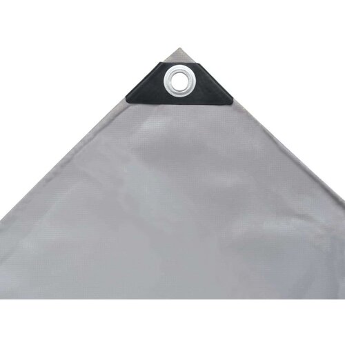  650 g/m&amp;sup2; 1,5 x 20 m siva Slike