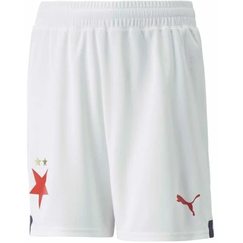 Puma SKS HOME SHORTS JR Dječačke nogometne hlače, bijela, veličina