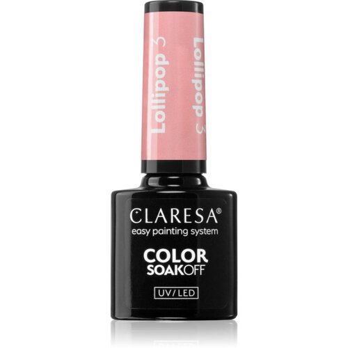 Claresa SoakOff UV/LED Color Lollipop gel lak za nokte nijansa LOLLIPOP 3 5 g Cijene