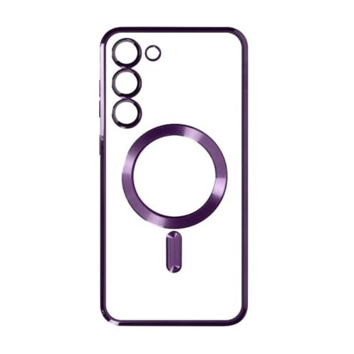  silikonska futrola magsafe samsung S25 edge ljubičasta Slike