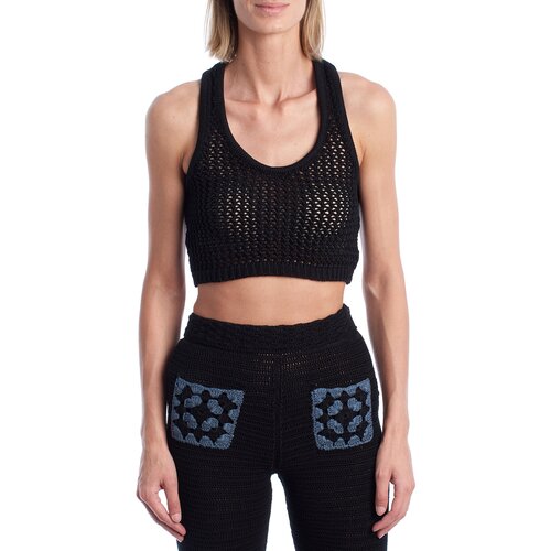 Zadig&voltaire Majice & Polo majice KWTT00103-NOIR Črna Cene