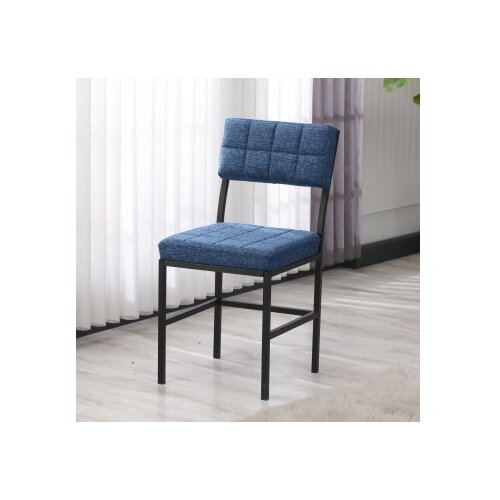 Hanah home trpezarijska stolica dubai navy blue Slike