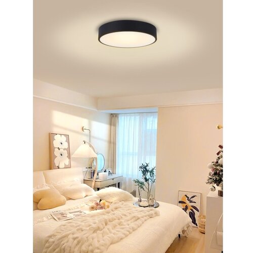  Immax NEO 07202L-LED Prigu&amp;scaron;iva plafonska svetiljka RONDATE 53W/230V crna Tuya+DO Slike