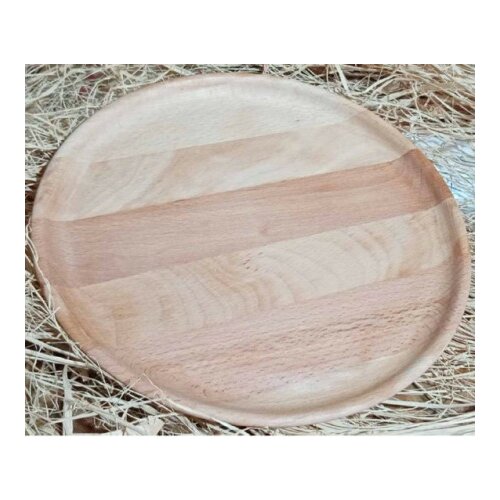Wood Holz tanjir plitki fi 250x20mm ( 714 ) bukva Slike