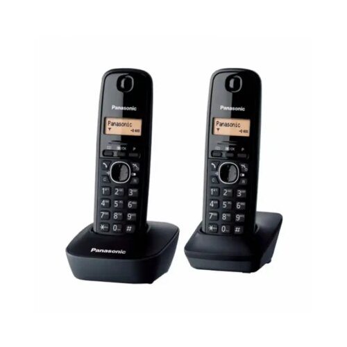 Panasonic Bežični telefon KX-TG 1612 FXH Crni - duo Cene