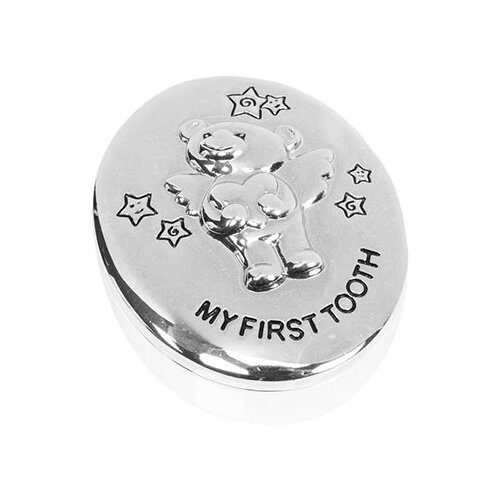 Twinkle Twinkle Zahnbox Versilbert - Niedliche Aufbewahrung Für Den Ersten Zahn