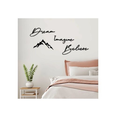 Wallxpert zidna dekoracija Dream Imagine Belive Slike