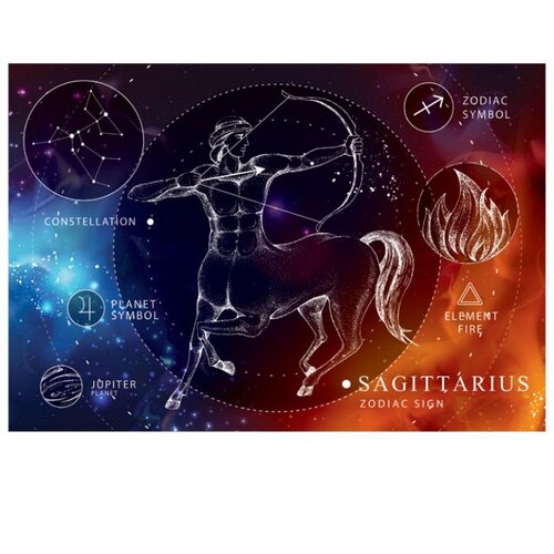  250 KOM ZODIAC 9 SAGITTARIUS (STRIJELAC) INTERDRUK * DO ISTEKA ZALIHA Slike
