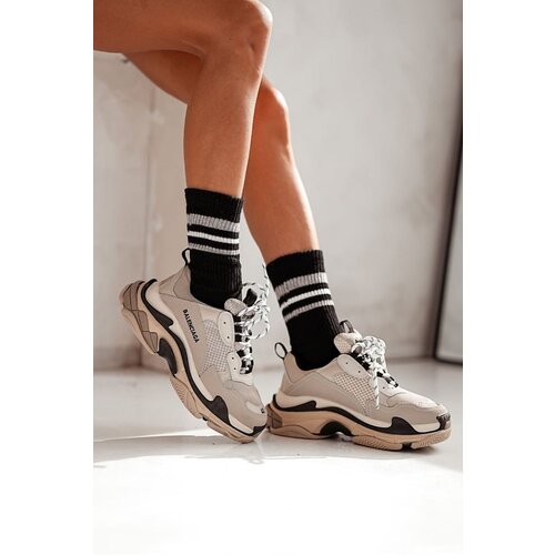 Milena Women&amp;#039;s Socks with Decorative Embossing Black Slike