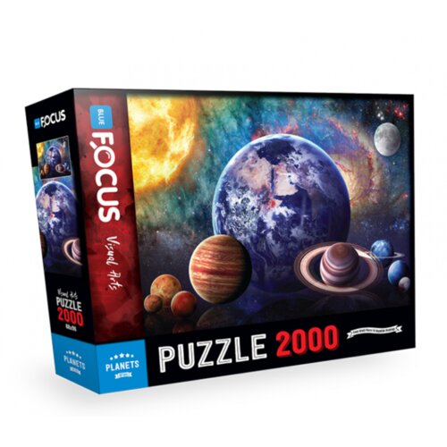 Puzzle 2000 pcs planets Slike