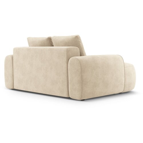 Cosmopolitan Design Bež žametna sedežna garnitura 175 cm Linz &amp;ndash; Slike