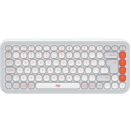 Logitech POP Icon Keys bela brezžična tipkovnica s slovenskimi tipkami Cene