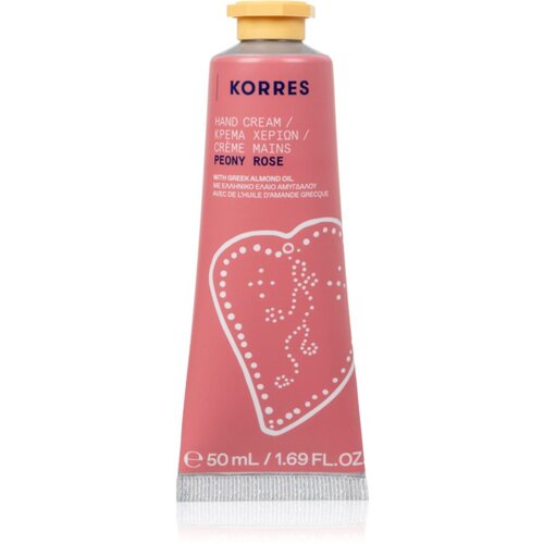 Korres Peony Rose hidratantna krema za ruke s bademovim uljem 50 ml Cijene