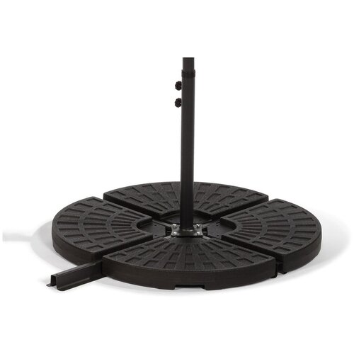 Bonami Essentials crno postolje za suncobran, Ø 100 cm Cijene