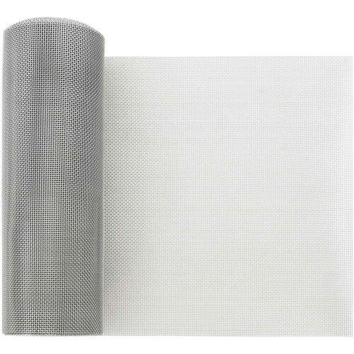 Mrežna tkanina 20 x 500 cm 18 mesh Nehrđajući čelik 304 Srebrna Slike