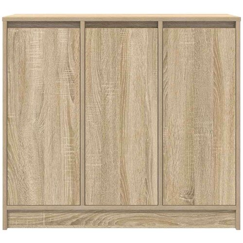vidaXL Komoda sonoma hrast 85x34x76 cm inženirski les Cene