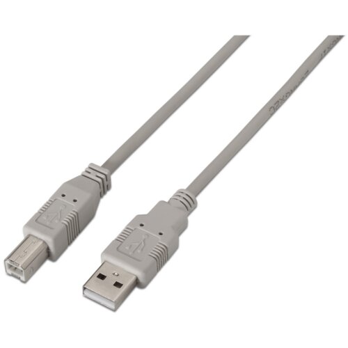 AISENS Kabel tiskalnik USB 2.0 tip a tip a m-b m bež 1,8 m, (21091205) Cene