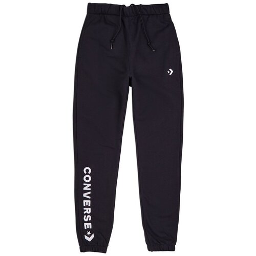 Converse Spodnji deli trenirke Wordmark French Terry Črna Slike