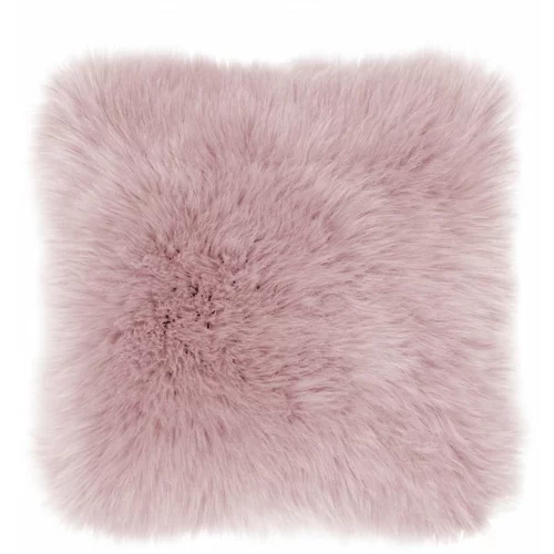 Tiseco Home Studio ružičasti jastuk Sheepskin, 45 x 45 cm