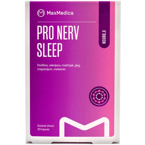Max Medica pro nerv sleep kapsule 30/1 Slike