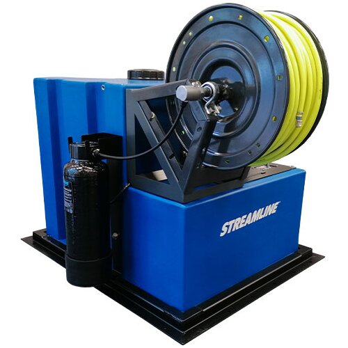 Streamline ecostream 375 litra - sistem za pranje prozora i staklenih površina (di filter, 100m crevo, li-on baterije 8h, 6.9 bar, 375L) Cene
