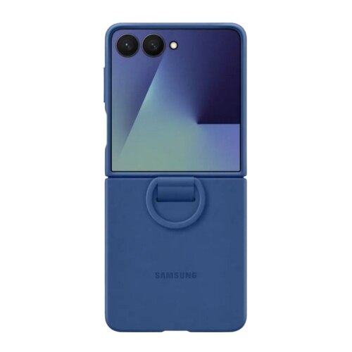 Samsung silikonska futrola sa prstenom Z FLIP7 PLAVA EF-PF766-TNE Slike