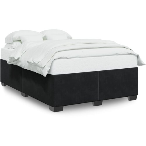 vidaXL Okvir za krevet crni 140 x 190 cm baršunasti Cijene