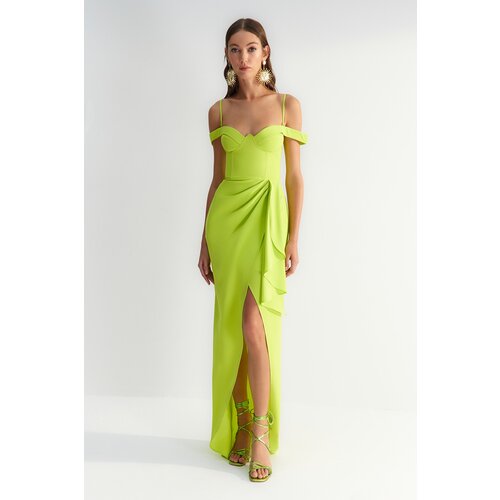 Trendyol Evening & Prom Dress - Green - Shift Cene