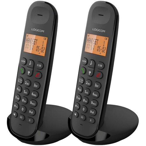 Logicom Brezžični telefon Duo Mains Libres ILOA 255 z zaslonom, domet 300 m, (5000299334) Slike