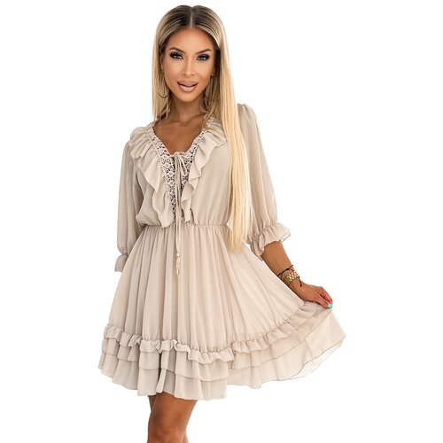 Numoco Women's chiffon boho dress Cene