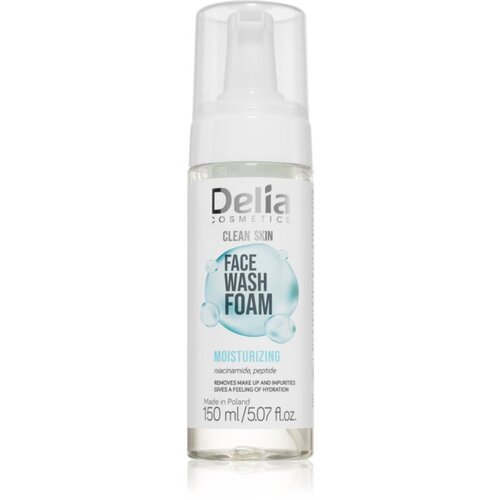 Delia Cosmetics Clean Skin čistilna pena za obraz z vlažilnim učinkom 150 ml Slike