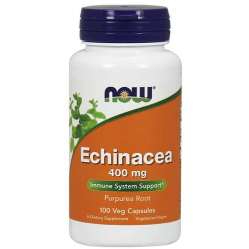 Now Foods Ameriški slamnik - Ehinaceja NOW, 400 mg (100 kapsul) Cene