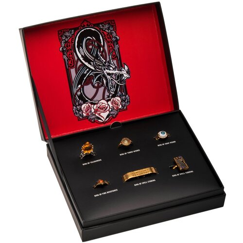 SalesOne REPLIKA DUNGEONS &amp;amp; DRAGONS SET NASTAVLJIVIH OBROČEV SPOSOBNOSTI, (21241443) Slike