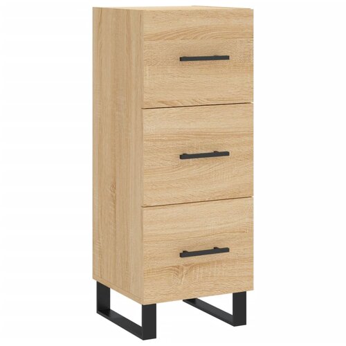 Maison Chic Komoda - Predalnik sonoma hrast 34,5x34x90 cm inženirski les, (21717462) Cene