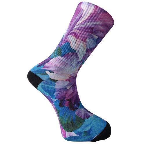 Socks Bmd muške čarape art.4686 cveće plave Slike