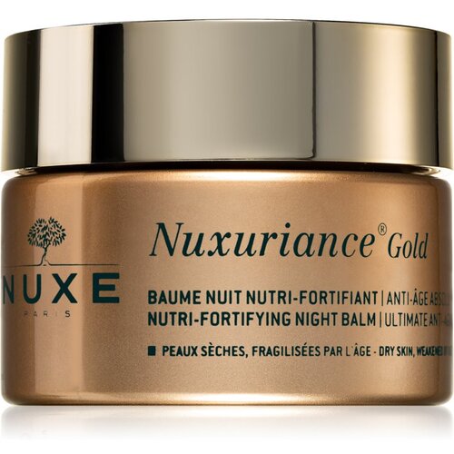 Nuxe Nuxuriance Gold Nutri-Fortifying Night Balm hranljiva nočna krema za kožo 50 ml za ženske Cene