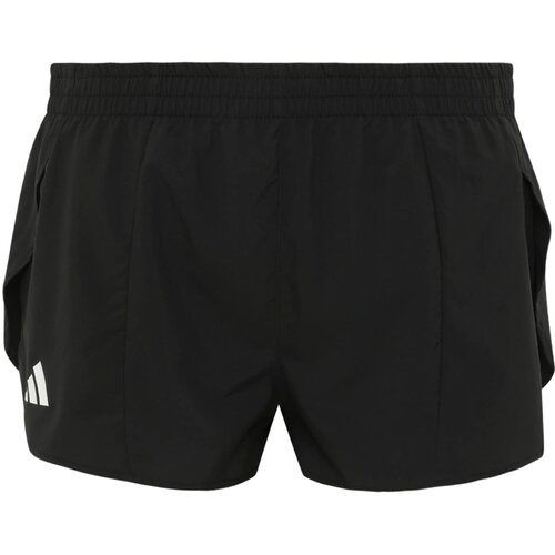Adidas &Scaron;portne hlače 'ADIZERO' črna / bela Cene