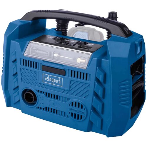 Scheppach IXES 20V Hibridni kompresor Air Force 6 (20 V, Brez baterije, Maksimalni tlak: 10,3 bar) productname.garantie.plussign BAUHAUS garancija 5 let za naprave na električni ali motorni pogon Cene