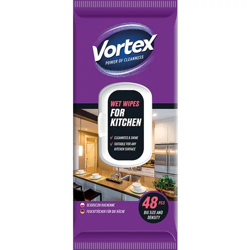 Vortex vlažne maramice za čišćenje kuhinje sa zatvaračem 48kom.