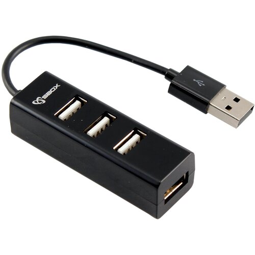 S Box USB Hub H 204 crni Cijene