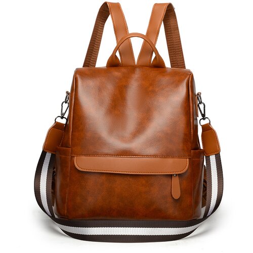 INF Ženski modni nahrbtnik iz umetnega usnja - eleganten in vsestranski Brown, (21748602) Cene
